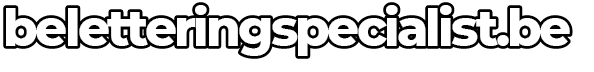 Specialist in belettering en stickers